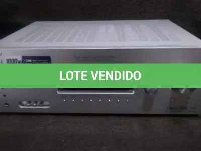 LOTE 009 - RECEIVER E AMPLIFICADOR SONY STR -K880 –SAÍDAS PARA 08 FALANTES MAIS DE 1.000W RMS NÃO FUNCIONA NÃO ESTÁ LIGANDO (NO ESTADO)