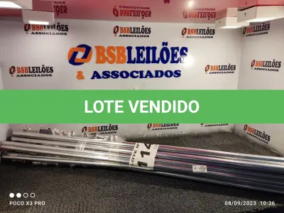 LOTE 114 - 07 - KITS VARÃO PARA CORTINA (NO ESTADO, NÃO SABEMOS SE FUNCIONA. LEILÃO NÃO TEM GARANTIA E NEM DEVOLUÇÃO, SUJEITO A POSSÍVEIS AVARIAS VISÍVEIS/OCULTAS E/OU AUSÊNCIA DE COMPONENTES)