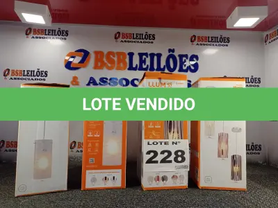 LOTE 228 - 04 - PENDENTES BRONZEARTE (NO ESTADO, NÃO SABEMOS SE FUNCIONA. LEILÃO NÃO TEM GARANTIA E NEM DEVOLUÇÃO, SUJEITO A POSSÍVEIS AVARIAS VISÍVEIS/OCULTAS E/OU AUSÊNCIA DE COMPONENTES)