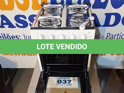 LOTE 037 - 01 - FOGÃO REALCE 4 BOCAS ARES MESA DE INOX (NO ESTADO, NÃO SABEMOS SE FUNCIONA. LEILÃO NÃO TEM GARANTIA E NEM DEVOLUÇÃO, SUJEITO A POSSÍVEIS AVARIAS VISÍVEIS/OCULTAS E/OU AUSÊNCIA DE COMPONENTES)