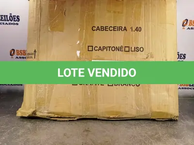 LOTE 016 - 01 - CABECEIRA CAPITONE CASAL (NO ESTADO, NÃO SABEMOS SE FUNCIONA. LEILÃO NÃO TEM GARANTIA E NEM DEVOLUÇÃO, SUJEITO A POSSÍVEIS AVARIAS VISÍVEIS/OCULTAS E/OU AUSÊNCIA DE COMPONENTES)