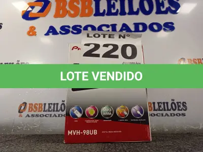 LOTE 220 - 01 - 01 - SOM AUTOMOTIVO PIONEER (NO ESTADO, NÃO SABEMOS SE FUNCIONA. LEILÃO NÃO TEM GARANTIA E NEM DEVOLUÇÃO, SUJEITO A POSSÍVEIS AVARIAS VISÍVEIS/OCULTAS E/OU AUSÊNCIA DE COMPONENTES)