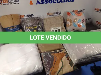 LOTE 186 - 10 – ITENS DE ENXOVAL DIVERSOS (NO ESTADO, NÃO SABEMOS SE FUNCIONA. LEILÃO NÃO TEM GARANTIA E NEM DEVOLUÇÃO, SUJEITO A POSSÍVEIS AVARIAS VISÍVEIS/OCULTAS E/OU AUSÊNCIA DE COMPONENTES)