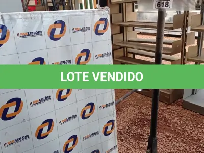 LOTE 618 - 01 CARRINHO PARA TRANSPORTE DE CARGAS COM AVARIAS. (NO ESTADO) ATENÇÃO! FAZER A VISITAÇÃO ANTES DE ARREMATAR, NÃO SABEMOS SE FUNCIONA. LEILÃO NÃO TEM GARANTIA E NEM DEVOLUÇÃO, SUJEITO A POSSÍVEIS AVARIAS VISÍVEIS/OCULTAS E/OU AUSÊNCIA DE COMPONENTES.