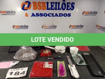 LOTE 184 - 15 - ITENS DOMÉSTICOS DIVERSOS (NO ESTADO, NÃO SABEMOS SE FUNCIONA. LEILÃO NÃO TEM GARANTIA E NEM DEVOLUÇÃO, SUJEITO A POSSÍVEIS AVARIAS VISÍVEIS/OCULTAS E/OU AUSÊNCIA DE COMPONENTES)
