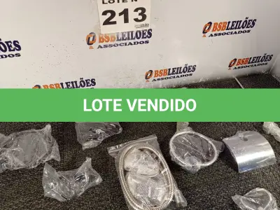 LOTE 213 - 11 – ITENS DE BANHEIRO (NO ESTADO, NÃO SABEMOS SE FUNCIONA. LEILÃO NÃO TEM GARANTIA E NEM DEVOLUÇÃO, SUJEITO A POSSÍVEIS AVARIAS VISÍVEIS/OCULTAS E/OU AUSÊNCIA DE COMPONENTES)