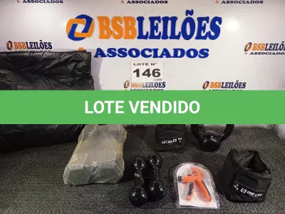 LOTE 146 - 09 – ITENS DE EXERCÍCIOS (NO ESTADO, NÃO SABEMOS SE FUNCIONA. LEILÃO NÃO TEM GARANTIA E NEM DEVOLUÇÃO, SUJEITO A POSSÍVEIS AVARIAS VISÍVEIS/OCULTAS E/OU AUSÊNCIA DE COMPONENTES)
