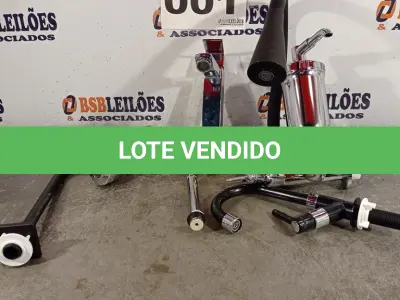 LOTE 001 - 05 – TORNEIRAS DIVERSAS (NO ESTADO, NÃO SABEMOS SE FUNCIONA. LEILÃO NÃO TEM GARANTIA E NEM DEVOLUÇÃO, SUJEITO A POSSÍVEIS AVARIAS VISÍVEIS/OCULTAS E/OU AUSÊNCIA DE COMPONENTES)