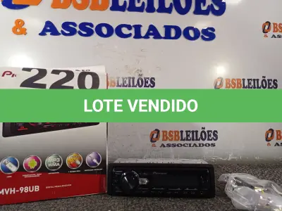 LOTE 220 - 01 - 01 - SOM AUTOMOTIVO PIONEER (NO ESTADO, NÃO SABEMOS SE FUNCIONA. LEILÃO NÃO TEM GARANTIA E NEM DEVOLUÇÃO, SUJEITO A POSSÍVEIS AVARIAS VISÍVEIS/OCULTAS E/OU AUSÊNCIA DE COMPONENTES)