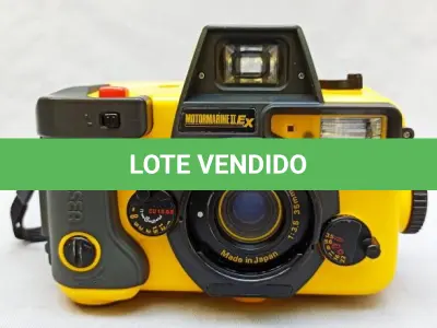 LOTE 135 - KIT MERGULHO FOTOGRAFIA SUBMARINA, SUBAQUÁTICA MARCA SEA & SEA, MODELO MOTOR MARINE II EX IMPORTADA  MADE IN JAPAN, 35 MM, MALETA  MADE IN USA, COMPLETA ASSESSÓRIOS INCLUSIVE ACOMPANHA UM FLASH ESTROBOSCÓPICO SUBAQUÁTICO DA MARCA SEA & SEA, MODELO YS-120, EM BOM ESTADO, NÃO TESTADO E SEM GARANTIAS, ESTA GUARDADA A TEMPOS SEM USO (NO ESTADO)