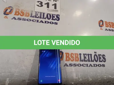LOTE 311 - 01 – CELULAR SAMSUNG GALAXY S8 (NO ESTADO, NÃO SABEMOS SE FUNCIONA. LEILÃO NÃO TEM GARANTIA E NEM DEVOLUÇÃO, SUJEITO A POSSÍVEIS AVARIAS VISÍVEIS/OCULTAS E/OU AUSÊNCIA DE COMPONENTES)