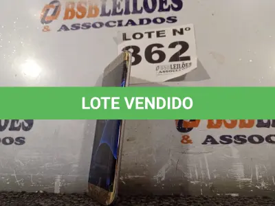 LOTE 362 - 01 – CELULAR SAMSUNG GALAXY S7 EDGE (NO ESTADO, NÃO SABEMOS SE FUNCIONA. LEILÃO NÃO TEM GARANTIA E NEM DEVOLUÇÃO, SUJEITO A POSSÍVEIS AVARIAS VISÍVEIS/OCULTAS E/OU AUSÊNCIA DE COMPONENTES)