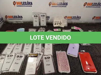 LOTE 270 - 01 – 26 ACESSÓRIOS PARA CELULARES (NO ESTADO, NÃO SABEMOS SE FUNCIONA. LEILÃO NÃO TEM GARANTIA E NEM DEVOLUÇÃO, SUJEITO A POSSÍVEIS AVARIAS VISÍVEIS/OCULTAS E/OU AUSÊNCIA DE COMPONENTES)