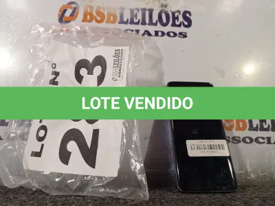 LOTE 283 - 01 – CELULAR SAMSUNG GALAXY S9 (NO ESTADO, NÃO SABEMOS SE FUNCIONA. LEILÃO NÃO TEM GARANTIA E NEM DEVOLUÇÃO, SUJEITO A POSSÍVEIS AVARIAS VISÍVEIS/OCULTAS E/OU AUSÊNCIA DE COMPONENTES)