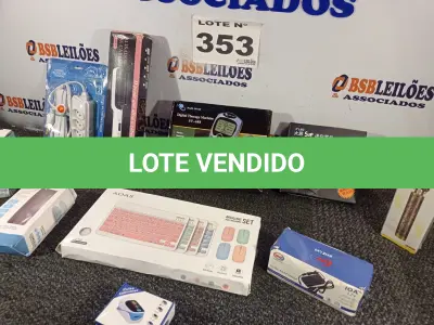 LOTE 353 - 10 - ITENS DE TECNOLOGIA DIVERSOS (NO ESTADO, NÃO SABEMOS SE FUNCIONA. LEILÃO NÃO TEM GARANTIA E NEM DEVOLUÇÃO, SUJEITO A POSSÍVEIS AVARIAS VISÍVEIS/OCULTAS E/OU AUSÊNCIA DE COMPONENTES)