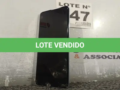 LOTE 347 - 01 – CELULAR SAMSUNG GALAXY S20 PLUS 128GB (NO ESTADO, NÃO SABEMOS SE FUNCIONA. LEILÃO NÃO TEM GARANTIA E NEM DEVOLUÇÃO, SUJEITO A POSSÍVEIS AVARIAS VISÍVEIS/OCULTAS E/OU AUSÊNCIA DE COMPONENTES)