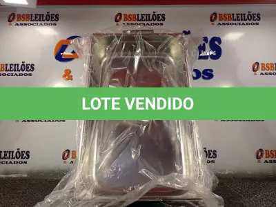 LOTE 248 - 02 - CUBAS TRAMONTINA AÇO INOX COM ALÇAS MÓVEIS (NO ESTADO, NÃO SABEMOS SE FUNCIONA. LEILÃO NÃO TEM GARANTIA E NEM DEVOLUÇÃO, SUJEITO A POSSÍVEIS AVARIAS VISÍVEIS/OCULTAS E/OU AUSÊNCIA DE COMPONENTES)