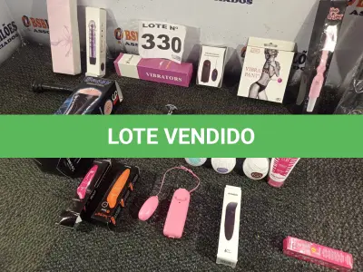 LOTE 330 - 21 – ITENS SEX SHOP DIVERSOS (NO ESTADO, NÃO SABEMOS SE FUNCIONA. LEILÃO NÃO TEM GARANTIA E NEM DEVOLUÇÃO, SUJEITO A POSSÍVEIS AVARIAS VISÍVEIS/OCULTAS E/OU AUSÊNCIA DE COMPONENTES)