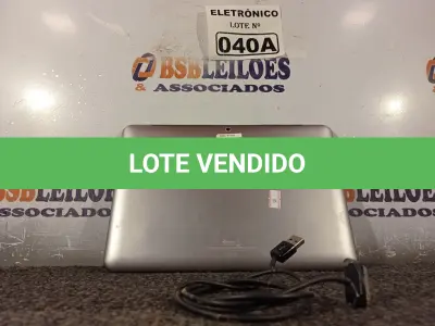 LOTE 040 - 01 TABLETE SAMSUNG TAB 2  16GB, WIFI, MODELO GT-P5110 (NO ESTADO, NÃO SABEMOS SE FUNCIONA. LEILÃO NÃO TEM GARANTIA E NEM DEVOLUÇÃO, SUJEITO A POSSÍVEIS AVARIAS VISÍVEIS/OCULTAS E/OU AUSÊNCIA DE COMPONENTES)