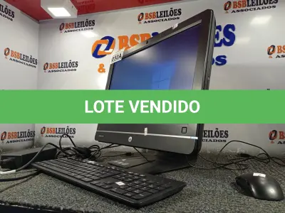 LOTE 050 - 01 MICROCOMPUTADOR HP 4300  ALL IN ON INTEL CORE I5-3320(3ª GERAÇÃO) 2.90GHZ, 4 GB MEMORIA, HD 500GB, TECLADO  MOUSE E FONTE (NO ESTADO, NÃO SABEMOS SE FUNCIONA. LEILÃO NÃO TEM GARANTIA E NEM DEVOLUÇÃO, SUJEITO A POSSÍVEIS AVARIAS VISÍVEIS/OCULTAS E/OU AUSÊNCIA DE COMPONENTES)