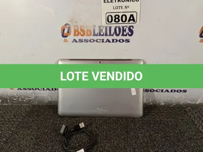 LOTE 080 - 01 TABLETE SAMSUNG TAB 2  16GB, WIFI, MODELO GT-P5110 (NO ESTADO, NÃO SABEMOS SE FUNCIONA. LEILÃO NÃO TEM GARANTIA E NEM DEVOLUÇÃO, SUJEITO A POSSÍVEIS AVARIAS VISÍVEIS/OCULTAS E/OU AUSÊNCIA DE COMPONENTES)