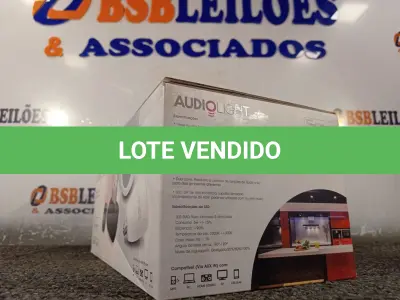 LOTE 393 - 01 - SISTEMA DE SOM E ILUMINAÇÃO SEM FIO (NO ESTADO, NÃO SABEMOS SE FUNCIONA. LEILÃO NÃO TEM GARANTIA E NEM DEVOLUÇÃO, SUJEITO A POSSÍVEIS AVARIAS VISÍVEIS/OCULTAS E/OU AUSÊNCIA DE COMPONENTES)