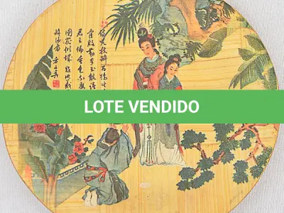 LOTE 063 - LINDO CONJUNTO JAPONÊS EM BAMBU (NO ESTADO)