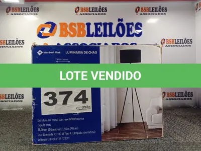 LOTE 374 - 01 - LUMINÁRIA DE CHÃO (NO ESTADO, NÃO SABEMOS SE FUNCIONA. LEILÃO NÃO TEM GARANTIA E NEM DEVOLUÇÃO, SUJEITO A POSSÍVEIS AVARIAS VISÍVEIS/OCULTAS E/OU AUSÊNCIA DE COMPONENTES)