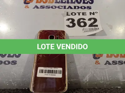 LOTE 362 - 01 – CELULAR SAMSUNG GALAXY S7 EDGE (NO ESTADO, NÃO SABEMOS SE FUNCIONA. LEILÃO NÃO TEM GARANTIA E NEM DEVOLUÇÃO, SUJEITO A POSSÍVEIS AVARIAS VISÍVEIS/OCULTAS E/OU AUSÊNCIA DE COMPONENTES)