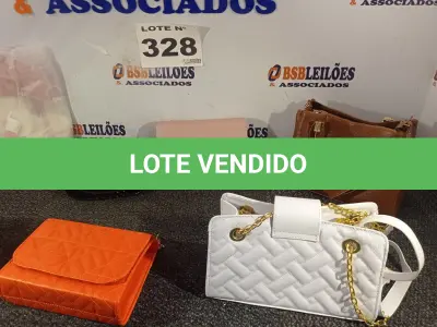 LOTE 328 - 07 – BOLSAS DIVERSAS (NO ESTADO, NÃO SABEMOS SE FUNCIONA. LEILÃO NÃO TEM GARANTIA E NEM DEVOLUÇÃO, SUJEITO A POSSÍVEIS AVARIAS VISÍVEIS/OCULTAS E/OU AUSÊNCIA DE COMPONENTES)