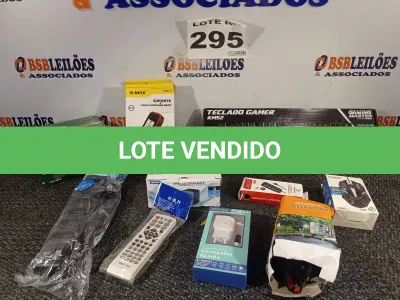 LOTE 295 - 10 - ITENS DE TECNOLOGIA DIVERSOS (NO ESTADO, NÃO SABEMOS SE FUNCIONA. LEILÃO NÃO TEM GARANTIA E NEM DEVOLUÇÃO, SUJEITO A POSSÍVEIS AVARIAS VISÍVEIS/OCULTAS E/OU AUSÊNCIA DE COMPONENTES)