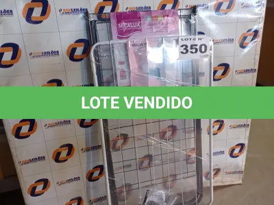 LOTE 350 - 02 – VARAIS DE ROUPAS (NO ESTADO, NÃO SABEMOS SE FUNCIONA. LEILÃO NÃO TEM GARANTIA E NEM DEVOLUÇÃO, SUJEITO A POSSÍVEIS AVARIAS VISÍVEIS/OCULTAS E/OU AUSÊNCIA DE COMPONENTES)