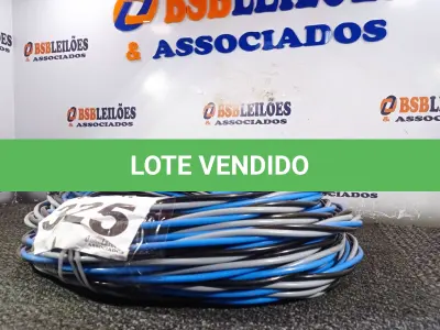 LOTE 325 - 01 – CABOS DE ENERGIA (NO ESTADO, NÃO SABEMOS SE FUNCIONA. LEILÃO NÃO TEM GARANTIA E NEM DEVOLUÇÃO, SUJEITO A POSSÍVEIS AVARIAS VISÍVEIS/OCULTAS E/OU AUSÊNCIA DE COMPONENTES)