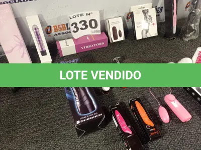 LOTE 330 - 21 – ITENS SEX SHOP DIVERSOS (NO ESTADO, NÃO SABEMOS SE FUNCIONA. LEILÃO NÃO TEM GARANTIA E NEM DEVOLUÇÃO, SUJEITO A POSSÍVEIS AVARIAS VISÍVEIS/OCULTAS E/OU AUSÊNCIA DE COMPONENTES)