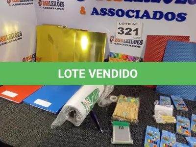 LOTE 321 - 30 - ITENS DE PAPELARIA DIVERSOS (NO ESTADO, NÃO SABEMOS SE FUNCIONA. LEILÃO NÃO TEM GARANTIA E NEM DEVOLUÇÃO, SUJEITO A POSSÍVEIS AVARIAS VISÍVEIS/OCULTAS E/OU AUSÊNCIA DE COMPONENTES)