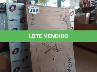 LOTE 389 - 01 – MESA GAMER (NO ESTADO, NÃO SABEMOS SE FUNCIONA. LEILÃO NÃO TEM GARANTIA E NEM DEVOLUÇÃO, SUJEITO A POSSÍVEIS AVARIAS VISÍVEIS/OCULTAS E/OU AUSÊNCIA DE COMPONENTES)
