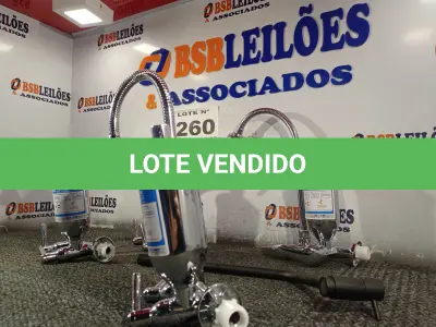LOTE 260 - 05 – TORNEIRAS DIVERSAS (NO ESTADO, NÃO SABEMOS SE FUNCIONA. LEILÃO NÃO TEM GARANTIA E NEM DEVOLUÇÃO, SUJEITO A POSSÍVEIS AVARIAS VISÍVEIS/OCULTAS E/OU AUSÊNCIA DE COMPONENTES)