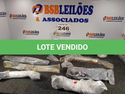 LOTE 246 - 10 – ITENS DE BANHEIRO (NO ESTADO, NÃO SABEMOS SE FUNCIONA. LEILÃO NÃO TEM GARANTIA E NEM DEVOLUÇÃO, SUJEITO A POSSÍVEIS AVARIAS VISÍVEIS/OCULTAS E/OU AUSÊNCIA DE COMPONENTES)