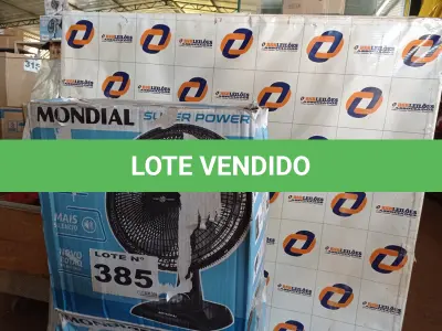 LOTE 385 - 02 – VENTILADORES MONDIAL (NO ESTADO, NÃO SABEMOS SE FUNCIONA. LEILÃO NÃO TEM GARANTIA E NEM DEVOLUÇÃO, SUJEITO A POSSÍVEIS AVARIAS VISÍVEIS/OCULTAS E/OU AUSÊNCIA DE COMPONENTES)