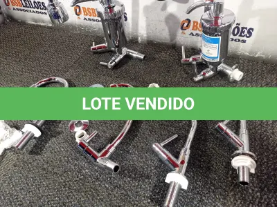 LOTE 265 - 05 – TORNEIRAS DIVERSAS (NO ESTADO, NÃO SABEMOS SE FUNCIONA. LEILÃO NÃO TEM GARANTIA E NEM DEVOLUÇÃO, SUJEITO A POSSÍVEIS AVARIAS VISÍVEIS/OCULTAS E/OU AUSÊNCIA DE COMPONENTES)