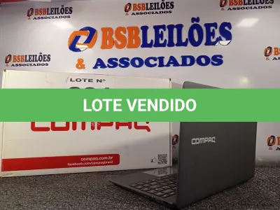 LOTE 384 - 01 - NOTEBOOK INTEL CORE I3 4GB RAM HD 120GB SSD (NO ESTADO, NÃO SABEMOS SE FUNCIONA. LEILÃO NÃO TEM GARANTIA E NEM DEVOLUÇÃO, SUJEITO A POSSÍVEIS AVARIAS VISÍVEIS/OCULTAS E/OU AUSÊNCIA DE COMPONENTES)