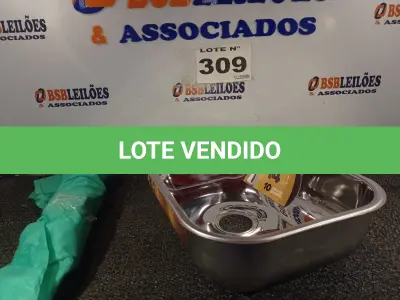 LOTE 309 - 01 – CUBA INOX (NO ESTADO, NÃO SABEMOS SE FUNCIONA. LEILÃO NÃO TEM GARANTIA E NEM DEVOLUÇÃO, SUJEITO A POSSÍVEIS AVARIAS VISÍVEIS/OCULTAS E/OU AUSÊNCIA DE COMPONENTES)