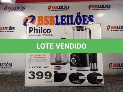 LOTE 399 - 01 - MULTIPROCESSADOR PHILCO 5 EM 1 TURBO 900W (NO ESTADO, NÃO SABEMOS SE FUNCIONA. LEILÃO NÃO TEM GARANTIA E NEM DEVOLUÇÃO, SUJEITO A POSSÍVEIS AVARIAS VISÍVEIS/OCULTAS E/OU AUSÊNCIA DE COMPONENTES)