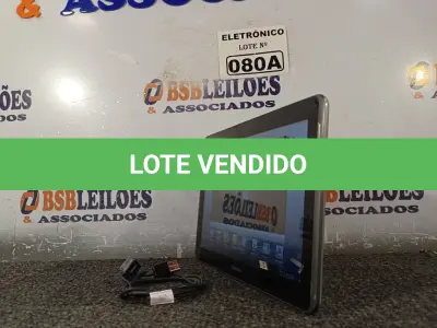 LOTE 080 - 01 TABLETE SAMSUNG TAB 2  16GB, WIFI, MODELO GT-P5110 (NO ESTADO, NÃO SABEMOS SE FUNCIONA. LEILÃO NÃO TEM GARANTIA E NEM DEVOLUÇÃO, SUJEITO A POSSÍVEIS AVARIAS VISÍVEIS/OCULTAS E/OU AUSÊNCIA DE COMPONENTES)