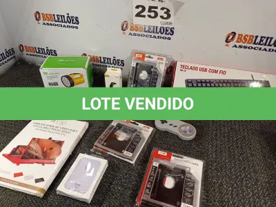 LOTE 253 - 10 - ITENS DE TECNOLOGIA DIVERSOS (NO ESTADO, NÃO SABEMOS SE FUNCIONA. LEILÃO NÃO TEM GARANTIA E NEM DEVOLUÇÃO, SUJEITO A POSSÍVEIS AVARIAS VISÍVEIS/OCULTAS E/OU AUSÊNCIA DE COMPONENTES)