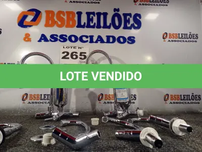 LOTE 265 - 05 – TORNEIRAS DIVERSAS (NO ESTADO, NÃO SABEMOS SE FUNCIONA. LEILÃO NÃO TEM GARANTIA E NEM DEVOLUÇÃO, SUJEITO A POSSÍVEIS AVARIAS VISÍVEIS/OCULTAS E/OU AUSÊNCIA DE COMPONENTES)
