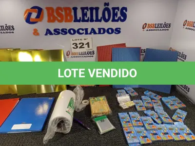LOTE 321 - 30 - ITENS DE PAPELARIA DIVERSOS (NO ESTADO, NÃO SABEMOS SE FUNCIONA. LEILÃO NÃO TEM GARANTIA E NEM DEVOLUÇÃO, SUJEITO A POSSÍVEIS AVARIAS VISÍVEIS/OCULTAS E/OU AUSÊNCIA DE COMPONENTES)
