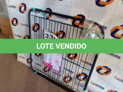 LOTE 336 - 01 - PORTÃO EXPANSIVO PET (NO ESTADO, NÃO SABEMOS SE FUNCIONA. LEILÃO NÃO TEM GARANTIA E NEM DEVOLUÇÃO, SUJEITO A POSSÍVEIS AVARIAS VISÍVEIS/OCULTAS E/OU AUSÊNCIA DE COMPONENTES)