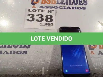 LOTE 338 - 01 – CELULAR SAMSUNG GALAXY S8 (NO ESTADO, NÃO SABEMOS SE FUNCIONA. LEILÃO NÃO TEM GARANTIA E NEM DEVOLUÇÃO, SUJEITO A POSSÍVEIS AVARIAS VISÍVEIS/OCULTAS E/OU AUSÊNCIA DE COMPONENTES)