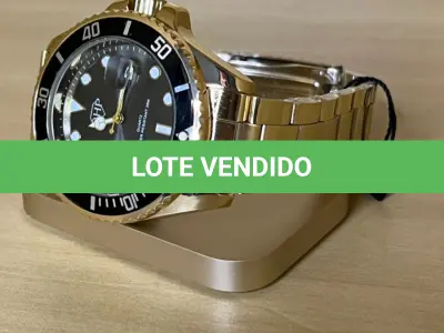 LOTE 023 - 01 RELÓGIO BLACK METALLIZED(NO ESTADO)